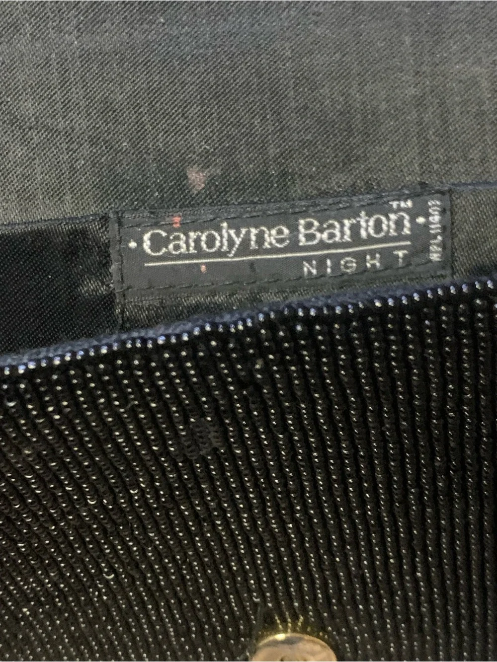 Vtg Carolyne‎ Barton Nights 80's Multi Color Beaded Cocktail Bag Clutch Floral